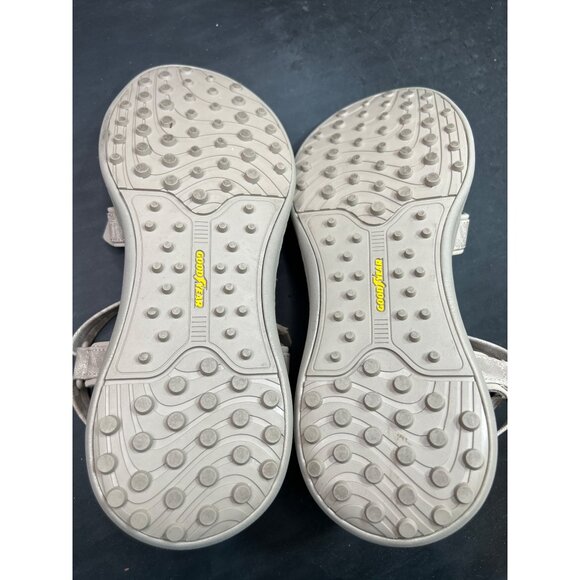 Skechers Womens GoGolf Arch Fit Sandals Size 10 Beige Adjustable Straps - Picture 8 of 10